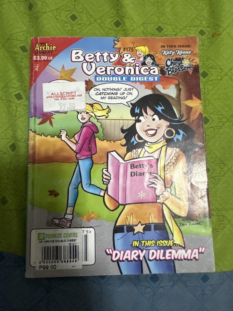 Archie Betty & Veronica Double Digest #175 (Category: Comics & Manga) located in Navotas City. Submitted by dr3ssto1mpress (Listing ID 1429773758, Image 1). Description: .