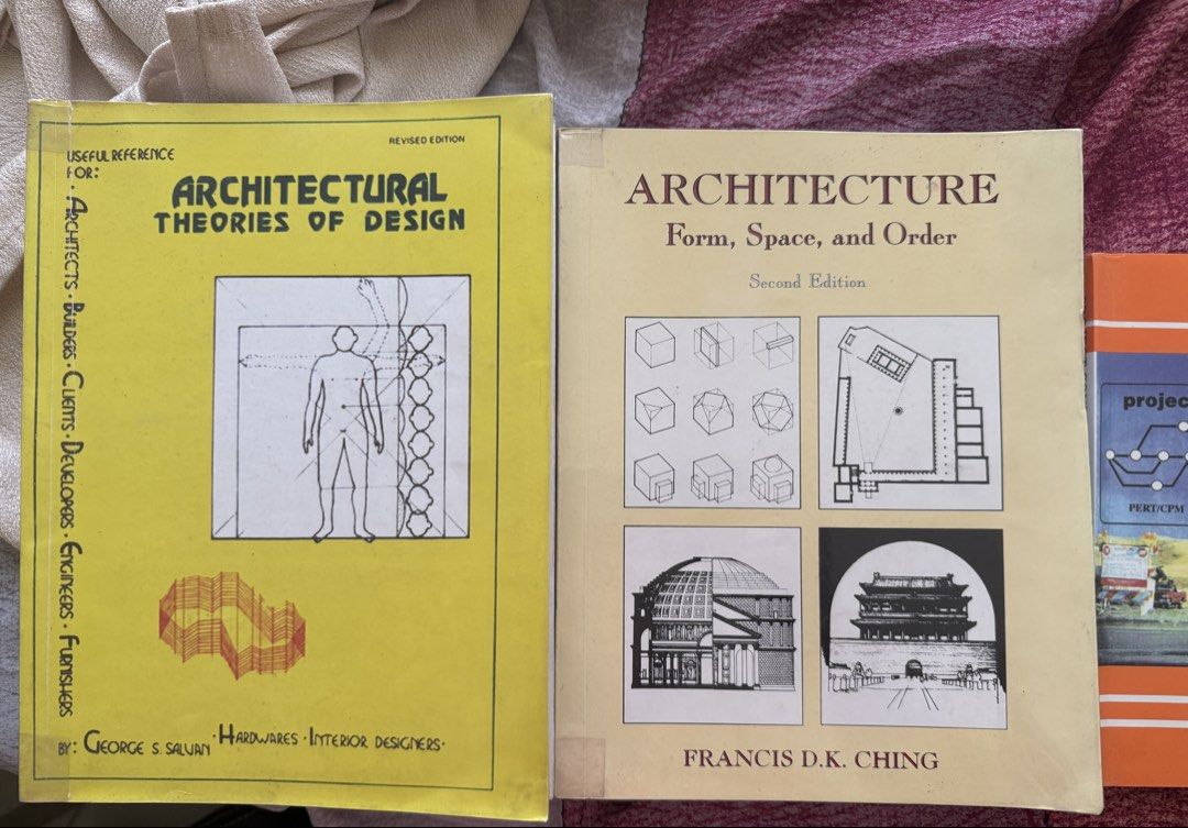 Architectural Books - Design and Construction (Category: Textbooks) located in Manila. Submitted by srhbcl (Listing ID 1429690857, Image 1). Description: ‼️3 books for Php 1000 only ‼️ Shipping via lalamove Location: Cavite Area .