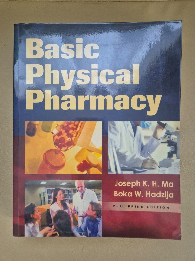 Basic Physical Pharmacy (Category: Textbooks) located in Paranaque City. Submitted by lingling_017 (Listing ID 1429737249, Image 1). Description: MOD: via courier c/o buyer MOP: GCash, Maya.