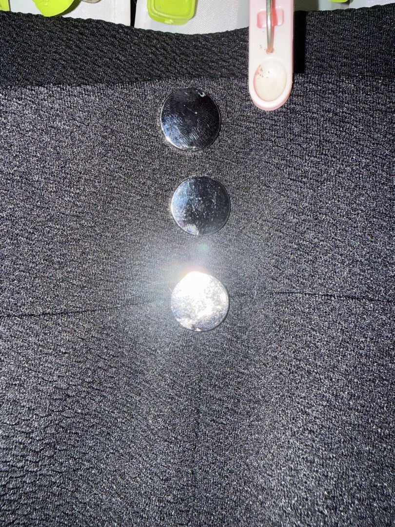 Black Pants with Button Detail - 4XL (Category: Other Bottoms) located in Marikina City. Submitted by kam.declutter (Listing ID 1429832605, Image 2). Description: Hi guys! I’m currently decluttering and I’m selling my pre-loved and never worn clothes. Need na mag bawas super dami na 🥵 📎 color may vary due to lighting 📎 two days reservation only 📎 used but not abused 📎 please manage your expectation 📎 no cancellations of orders 📎 no return 