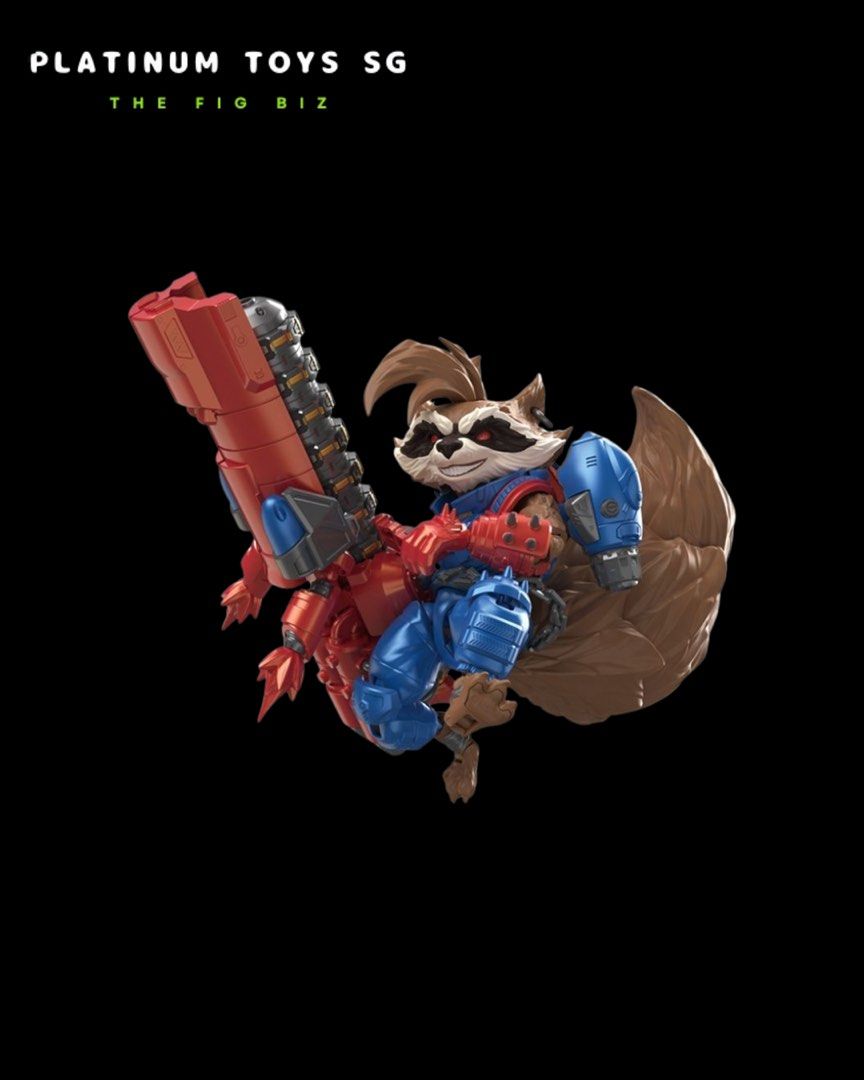 Blockies Marvel Rivals Blokees Marvel Rivals Champion Class Rocket Raccoon, Hobbies & Toys ...