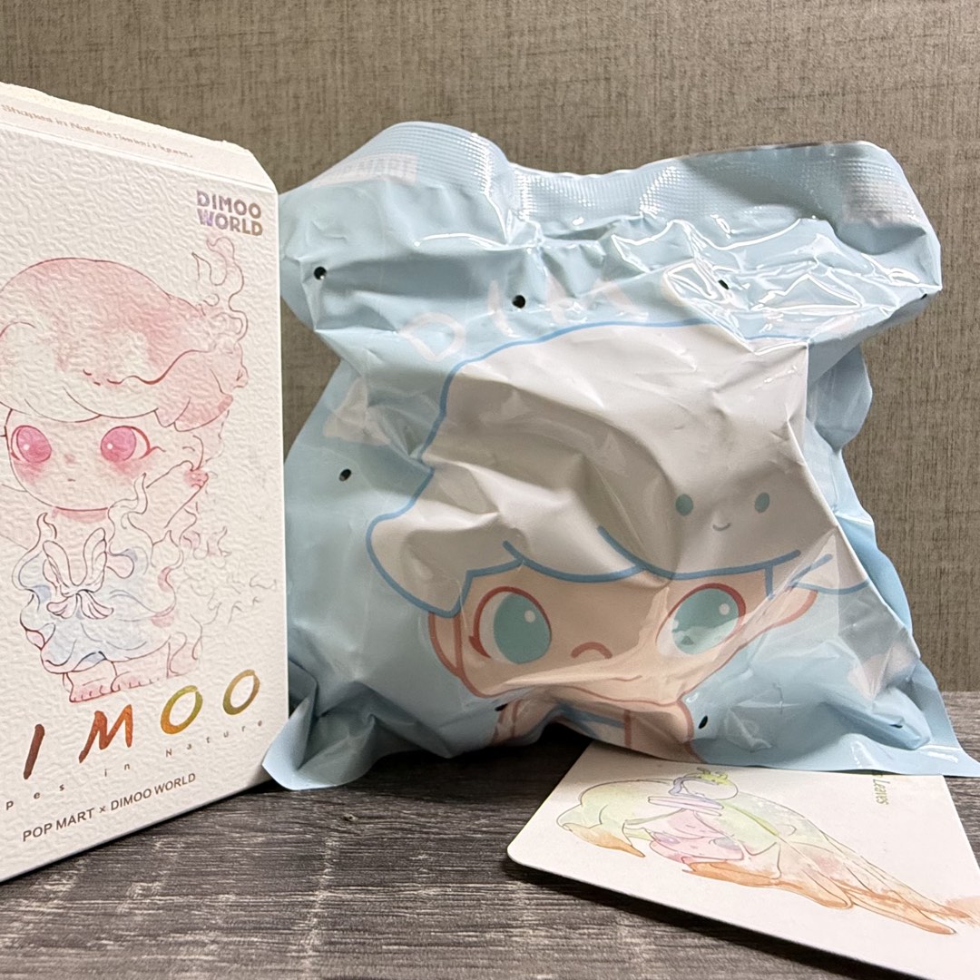 Dimoo Leaf BNIF Dimoo Shapes In Nature Series Blind Box Figurine - Fallen Leaves ...