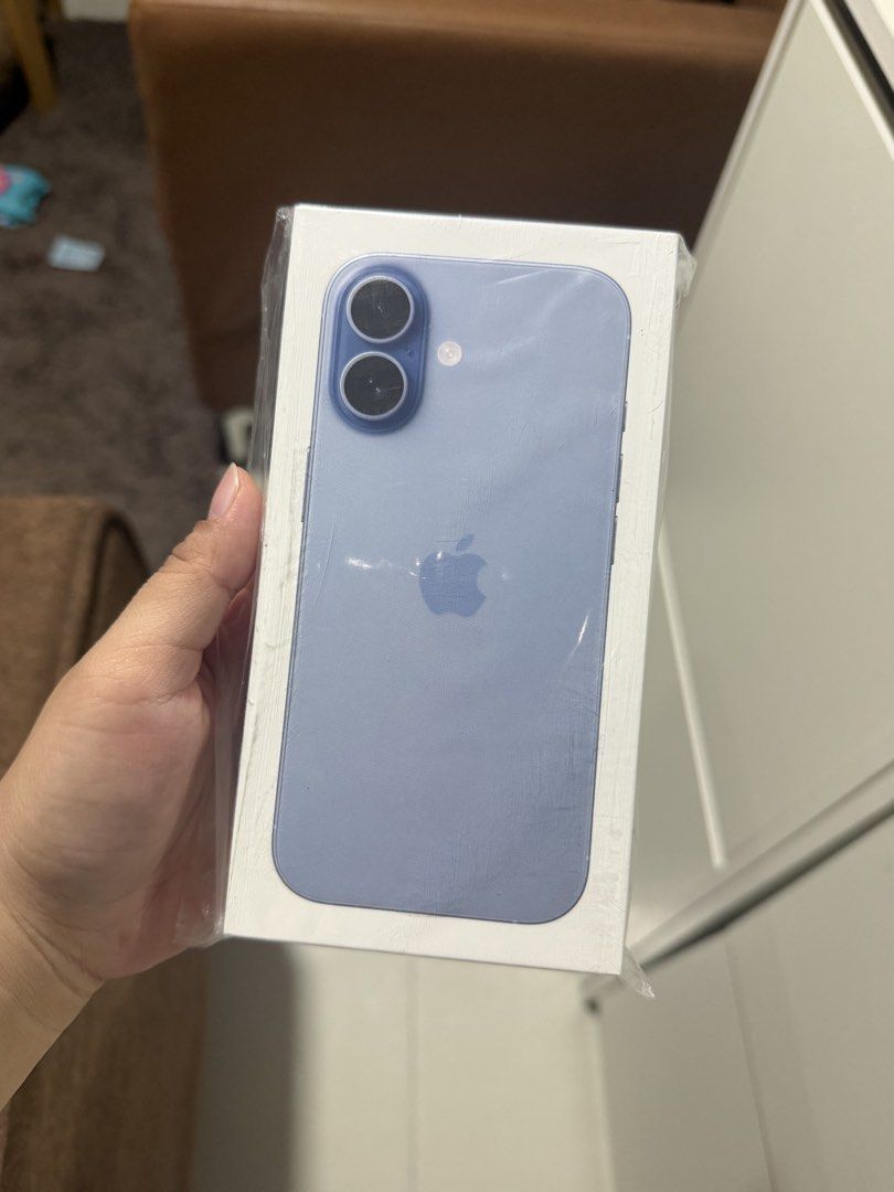 Brandnew sealed iphone 17 Mist Blue (Category: iPhone 17 Series) located in Quezon City. Submitted by she.09551336561 (Listing ID 1429775760, Image 1). Description: BRANDNEW SEALED iphone 17 256gb Mist Blue local NTC factory unlock for meetup only Qc.