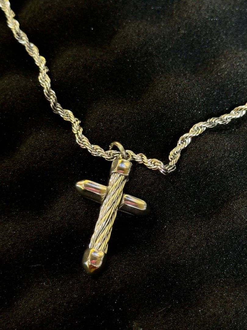 Charriol necklace from japan (Category: Luxury Accessories) located in Manila. Submitted by osaze_27japanbags (Listing ID 1429824036, Image 1). Description: Charriol necklace from japan no flaws with stamp size 18 inches with gift box kindly pm me.