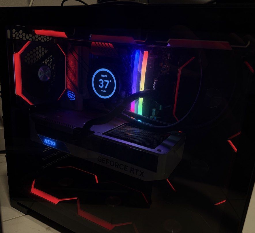 Custom Gaming PC - RTX Graphics, RGB Lighting419599258632202240