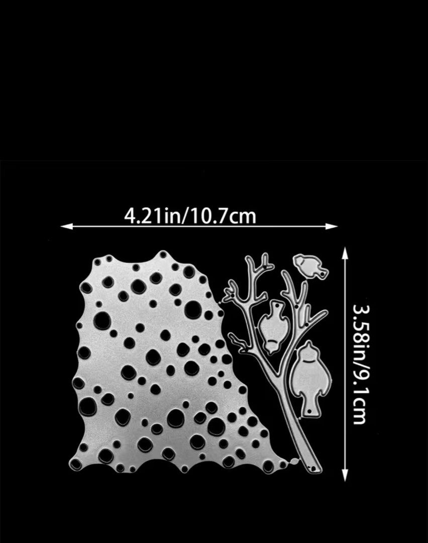 Cutting Dies - Tree and birds Design (Category: Craft Supplies & Tools) located in Manila. Submitted by theinkwaddle (Listing ID 1429730943, Image 3). Description: - php 60 each Cutting Dies: Tree and Birds Design - Perfect for crafting projects -unused RFS: extra stocks.