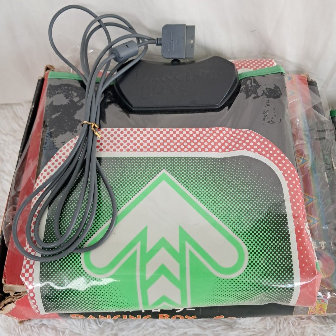 Dancing Boy & Dance Dance Revo (Category: Controllers) located in Balagtas. Submitted by misteramarijapansurplus (Listing ID 1429718027, Image 3). Description: Bundle Sale‼️❗️‼️ 750 each take all for 1400 - Dancing Boy & Dance Dance Revolution dance pads. - Compatible with PlayStation. - Includes two dance pads. - Original packaging included (boxes show wear). - Features unique designs. - Ready to use. *Untested *good condition #amarijapansurplus