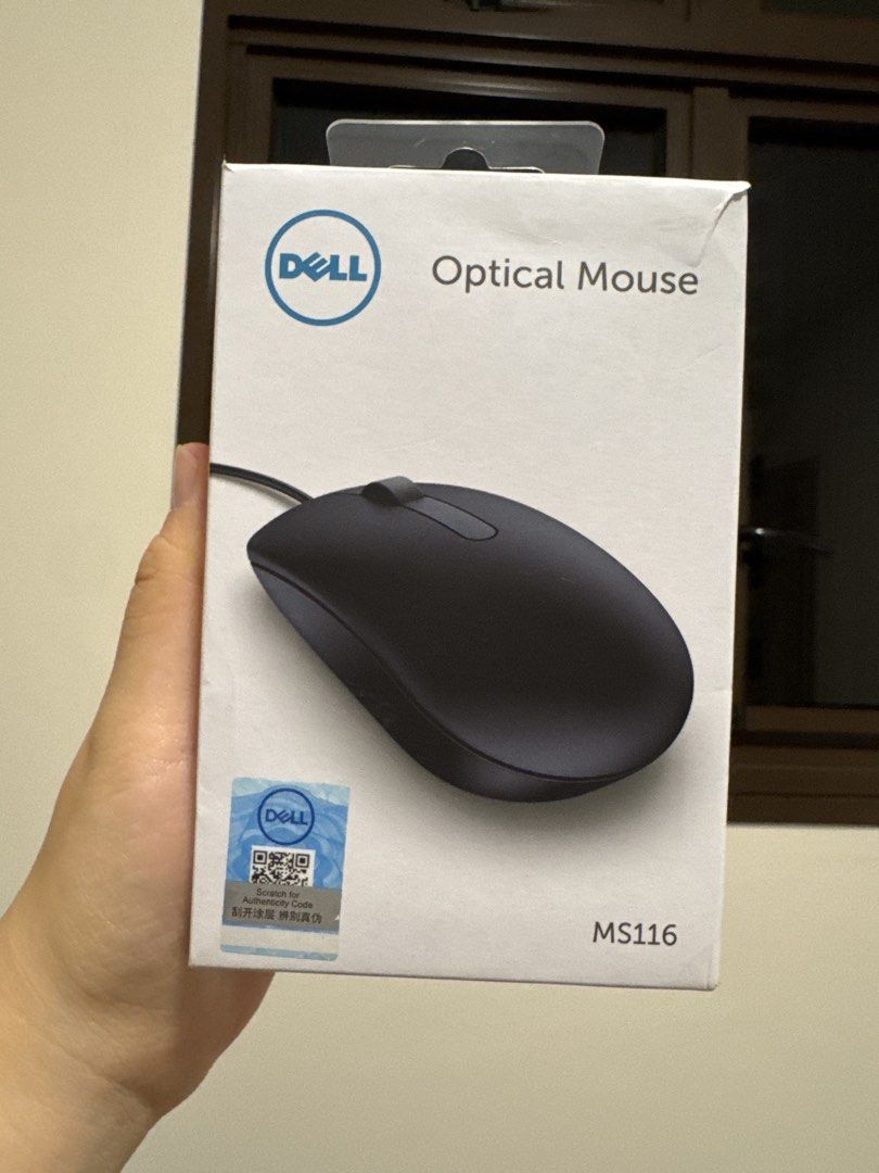 Dell Optical Mouse MS116 - Brand New444020322584514560