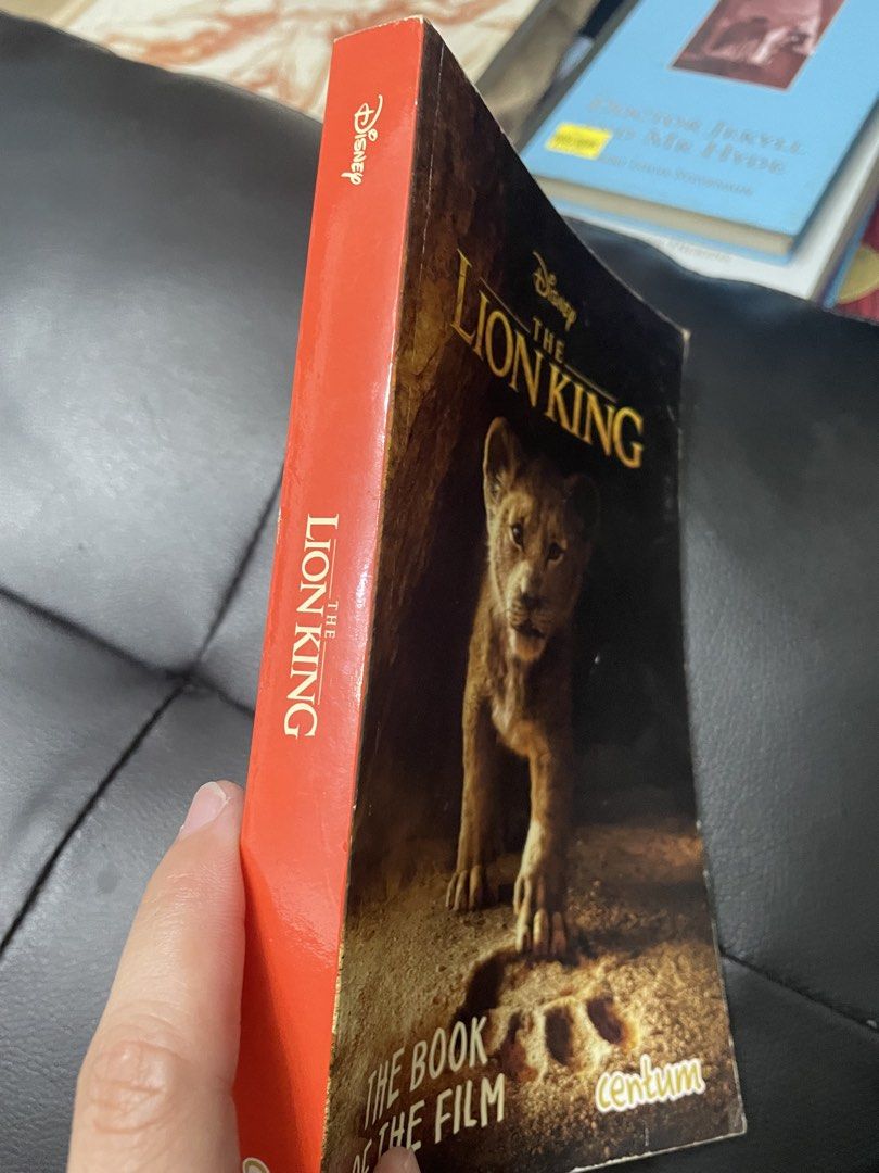Disney The Lion King Book (Category: Children's Books) located in Paranaque City. Submitted by kashireadsbookstore (Listing ID 1429765181, Image 2). Description: Copy of "The Lion King: The Book of the Film" by Disney. The book features the story of Simba and his journey. The book is published by Centum. The back of the book has a summary of the story. The book has some wear and tear on the edges..