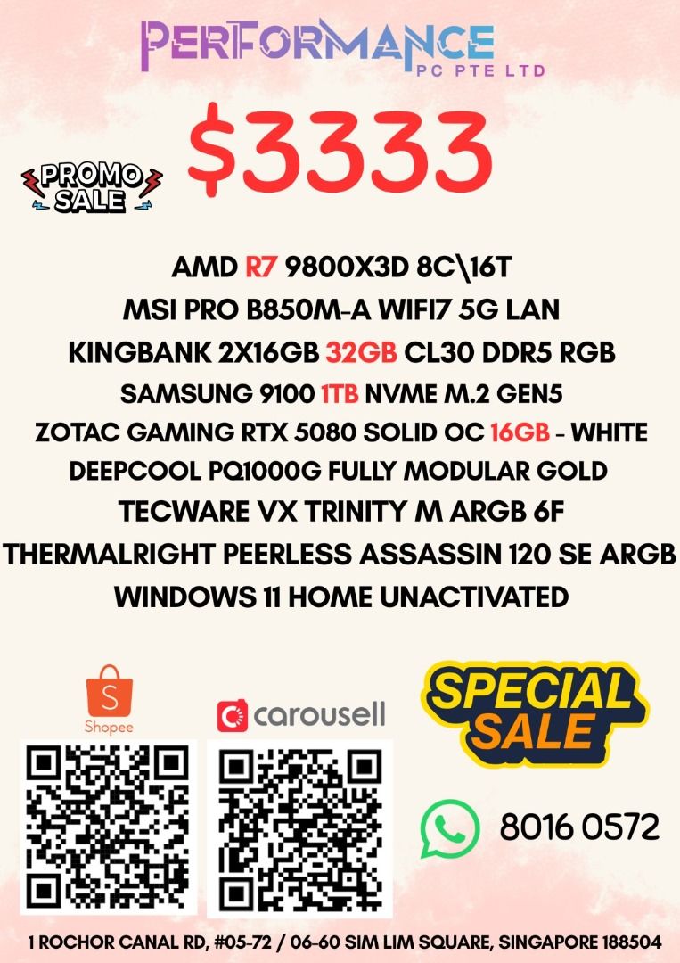DIY BUNDLE AMD BUNDLE/INTEL BUNDLE FULLY CUSTOMISABLE GAMING PC (MID RANGE BUILD TO HIGH END)419576722741667845