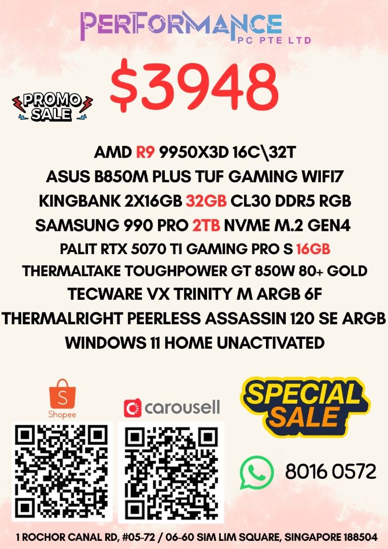 DIY BUNDLE AMD BUNDLE/INTEL BUNDLE FULLY CUSTOMISABLE GAMING PC (MID RANGE BUILD TO HIGH END)419576722741667846