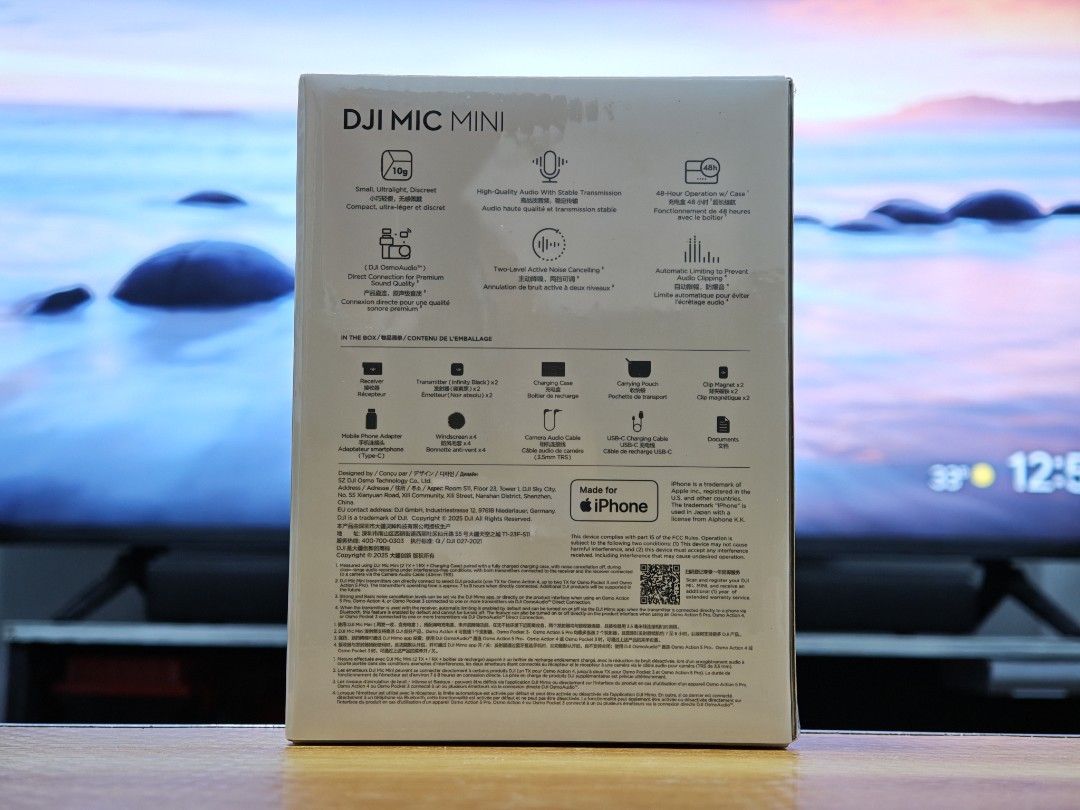 DJI Mic Mini 2tx 1rx (BRAND NEW & SEALED), Audio, Microphones on Carousell