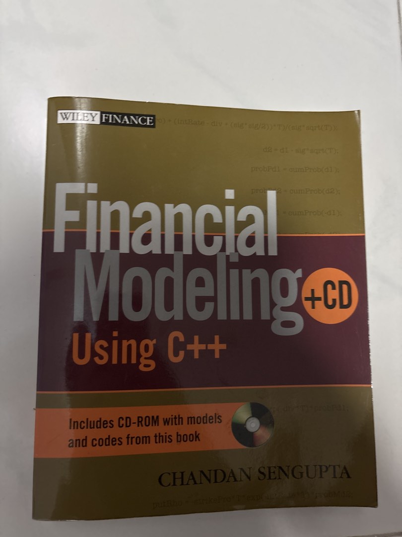 Financial Modeling Using C++ Book, Hobbies & Toys, Books & Magazines ...