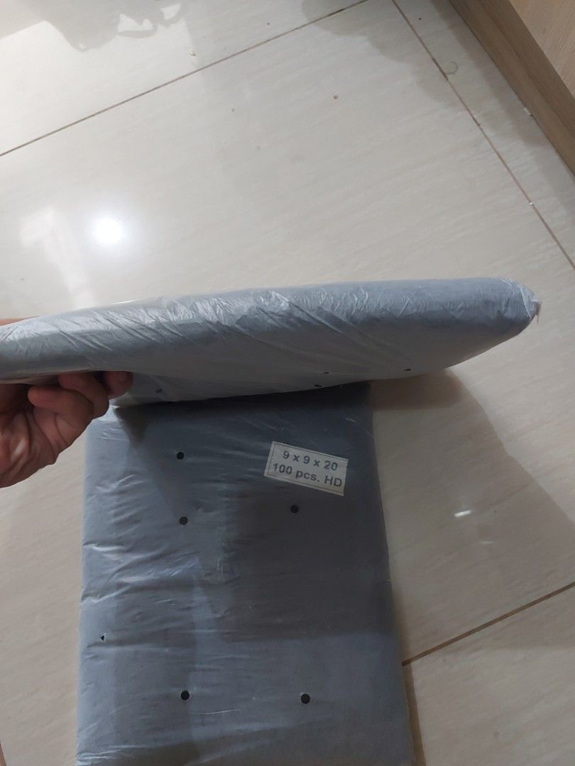Garbage Bags Small (100 pcs) (Category: Waste Bins & Bags) located in Makati City. Submitted by bambuyvee (Listing ID 1429691517, Image 2). Description: Small Regular Duty Garbage/Trash Bags 1 pack / 100 pcs measurement: 9x9x20 inches Quality: Black HD (High Density) RFS: Decluttering /.