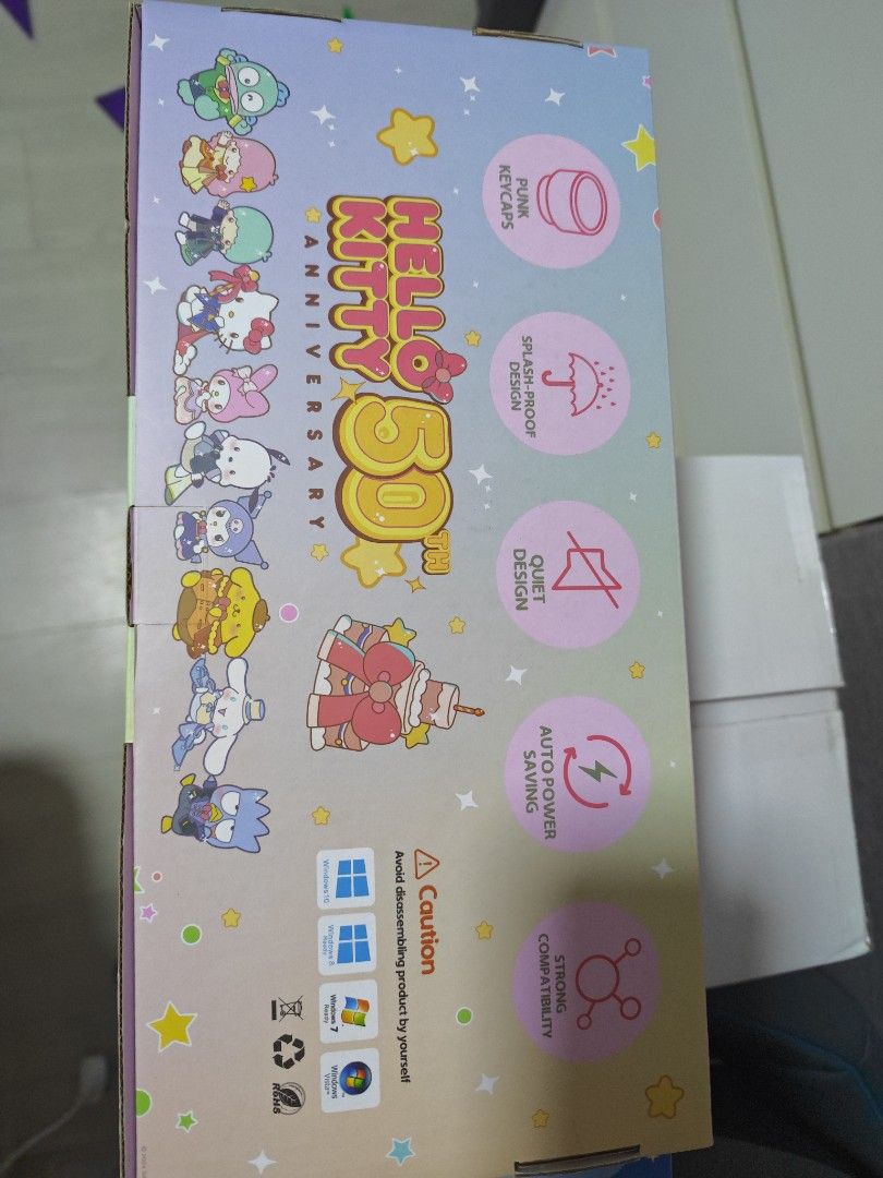 Hello Kitty 50th Anniversary Wireless Keyboard498480118256773122