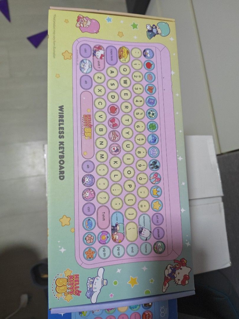 Hello Kitty 50th Anniversary Wireless Keyboard498480118256773121