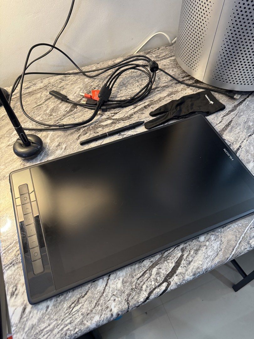 huion kamvas pro 16 (2.5k) QHD (Category: Monitor Screens) located in Makati City. Submitted by omarmandeeli (Listing ID 1429748834, Image 3). Description: BOUGHT AROUND 28k Free Slim Pen Complete Nibs No Box Only used a few times.