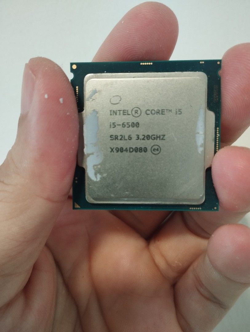 Intel I5 processor (Category: Computer Parts) located in Singapore. Submitted by avdplants (Listing ID 1429703256, Image 1). Description: Intel i5-6500 processor 3.2ghz last tested working full refund if not collect Northshore 822423.