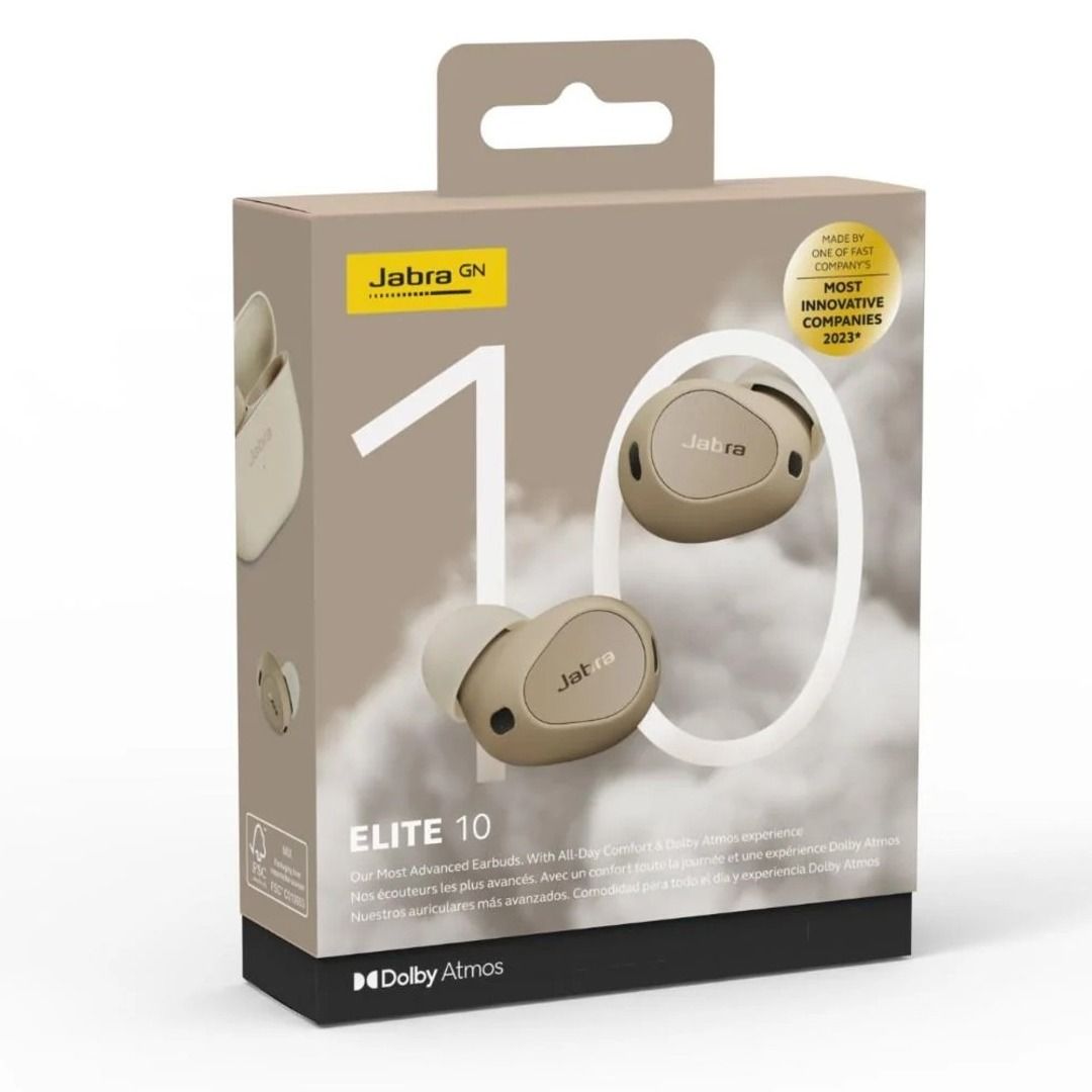 Jabra Elite 10 Earbuds - Beige