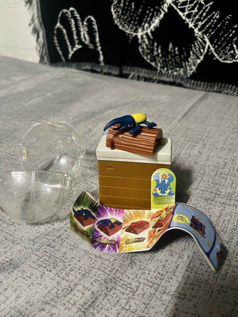 Japanese Toy Figure gashapon beatle battle collectible (Category: Figurines & Statues) located in Quezon City. Submitted by listless32 (Listing ID 1428020982, Image 1). Description: Gashapon.