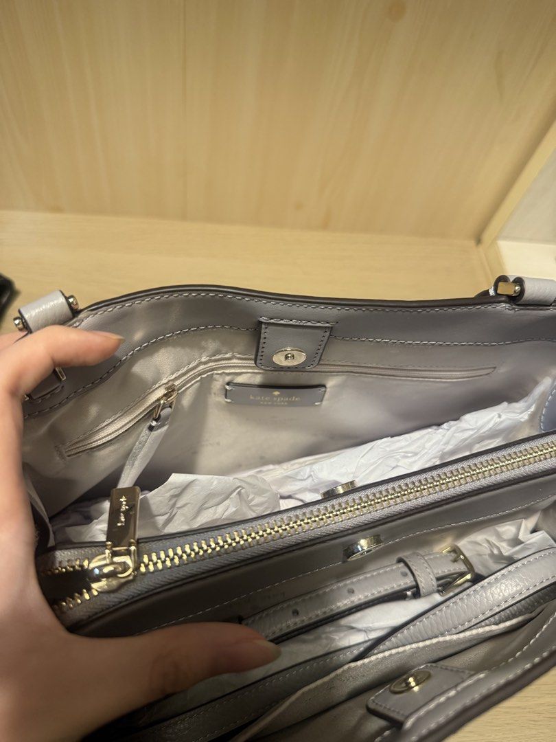 Kate Spade Colorblock Pebbled Leather Satchel (Category: Shoulder Bags) located in Manila. Submitted by caitlinmoon (Listing ID 1429817182, Image 3). Description: brand new.