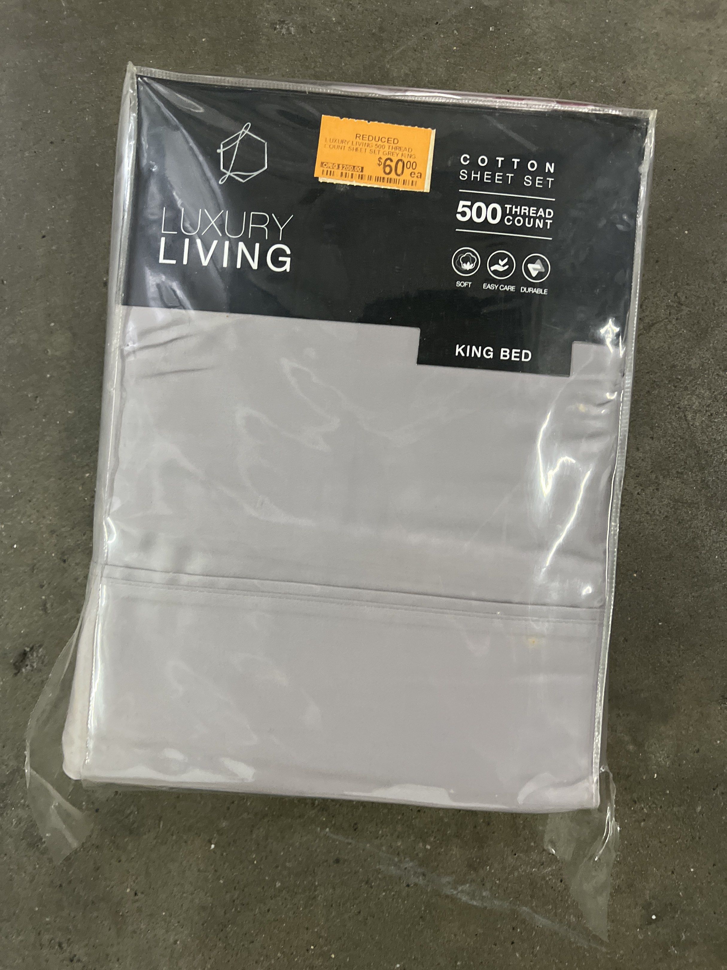 King Bed Cotton Sheet Set