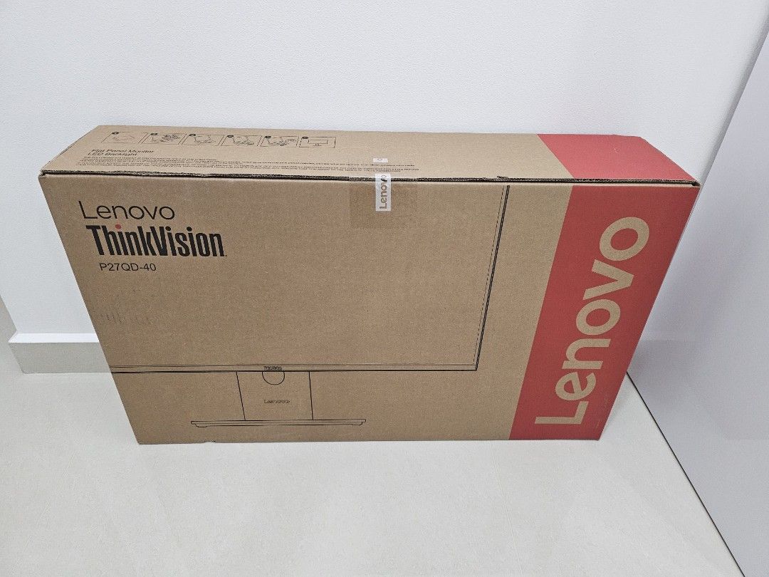 Lenovo ThinkVision P27qg-40 Monitor - Brand New