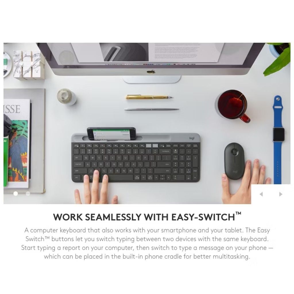 Logitech K580 Slim Multi-Device Keyboard443775808942919681
