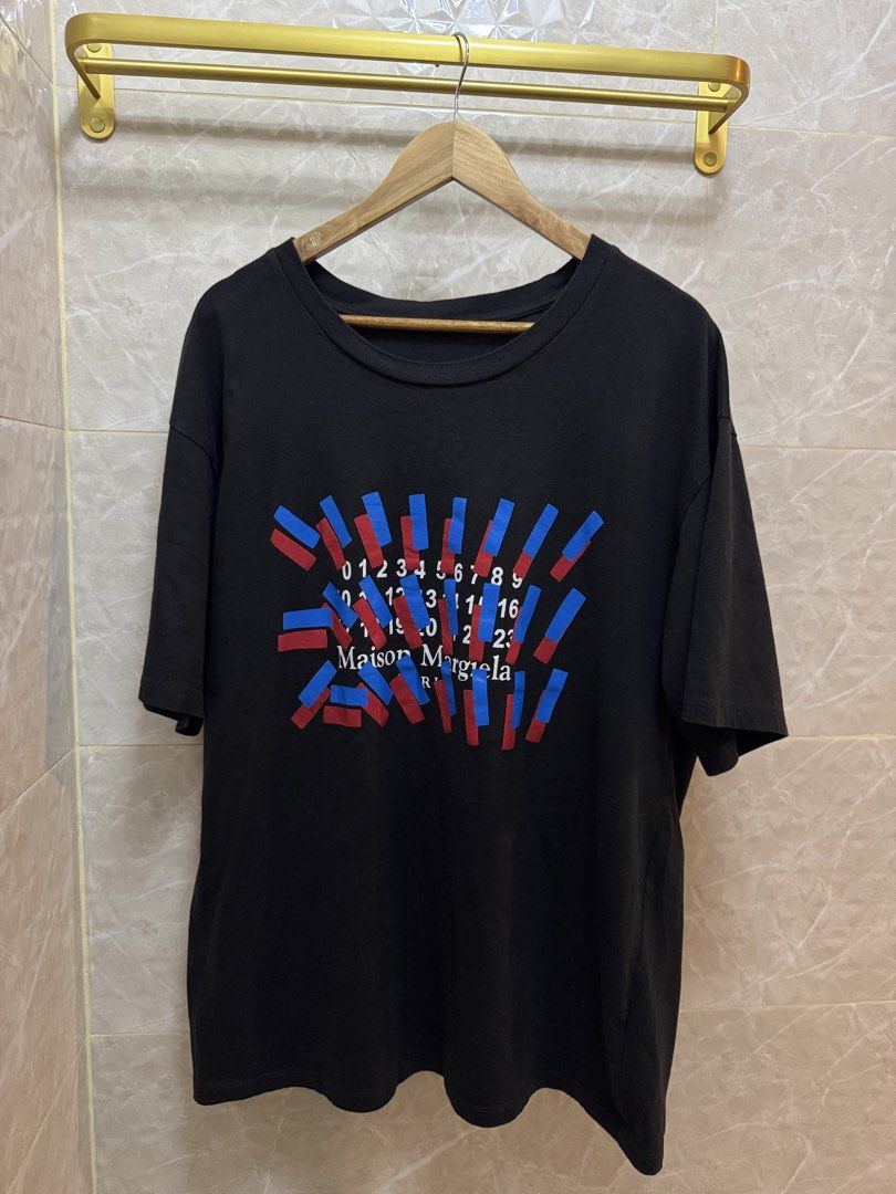 Maison Margiela Numbers Shirt - Black (Category: Luxury Apparel) located in Dasmarinas. Submitted by phamhannii (Listing ID 1429729667, Image 2). Description: Maison Margiela Numbers Shirt - Black Size: 52 on tag Dimes (WxL): 24 x 30 inches Color Rate: 9.8/10 Condition Rate: 9.8/10 Excellent Condition All items are washed and sanitized. Gcash payment only. Shipping via J&T or Lalamove. Pm me for inquiries🙂 Feel free to check out my profile for m