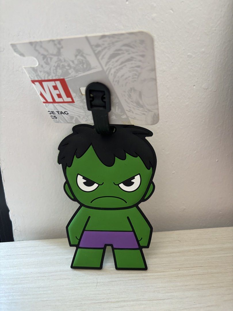 Marvel Hulk Luggage Tag (Category: Western Merchandise) located in Muntinlupa City. Submitted by laplace_transform (Listing ID 1429714904, Image 2). Description: .