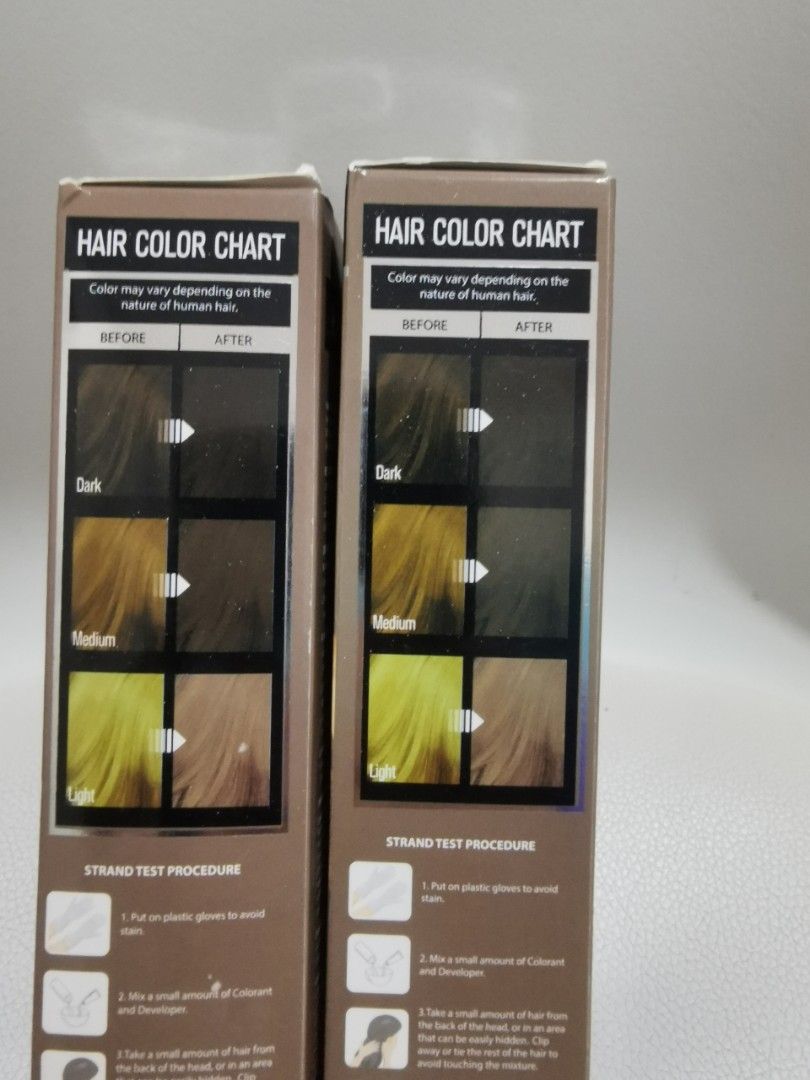 Medium Ash hair color (Category: Hair) located in Quezon City. Submitted by declutter68112 (Listing ID 1429804572, Image 3). Description: Expiration: July 2026.