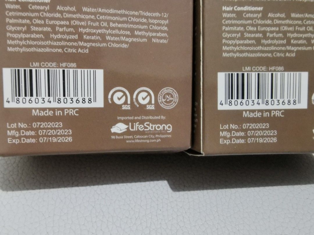 Medium Ash hair color (Category: Hair) located in Quezon City. Submitted by declutter68112 (Listing ID 1429804572, Image 2). Description: Expiration: July 2026.