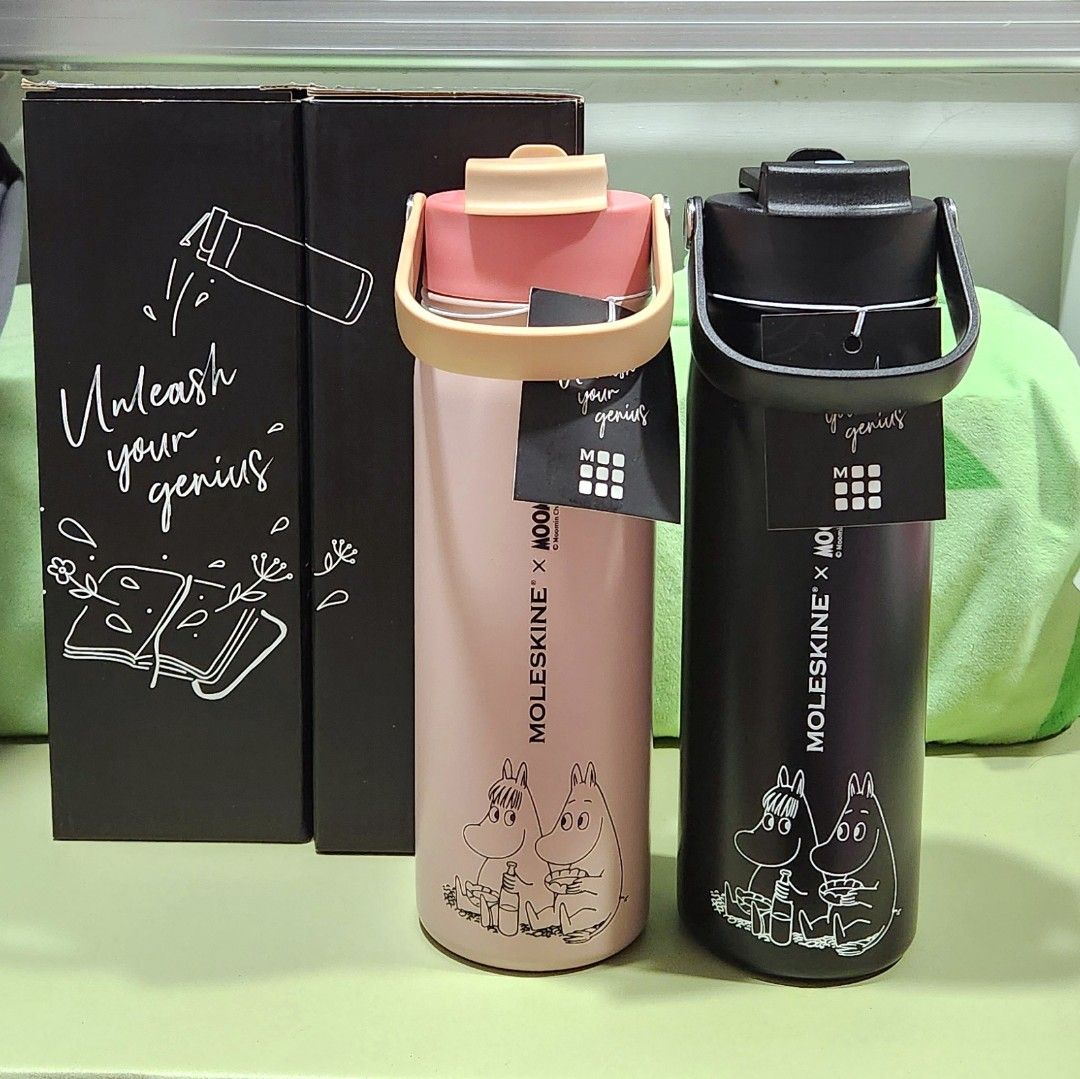 Moleskine x Moomin Water Tumbler (Left Black) Limited Edition