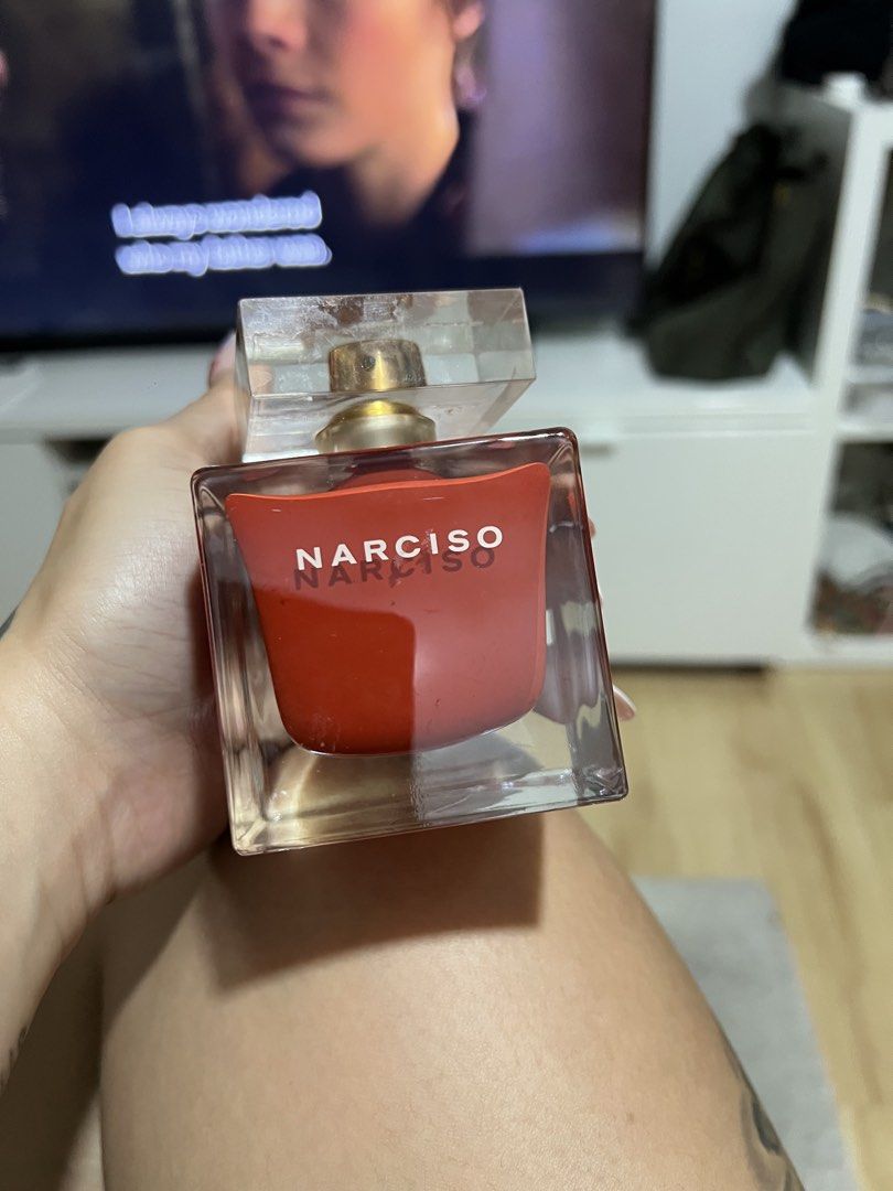 Narciso Rodriguez Narciso Rouge Eau de Parfum (Category: Fragrance & Deodorants) located in Cagayan de Oro. Submitted by forevercurious (Listing ID 1429826619, Image 1). Description: Narciso Rodriguez Narciso Rouge Eau de Parfum 90ml Hardly sprayed All from the US RFS: Blind buy by my family 📍 Poblacion, Makati.