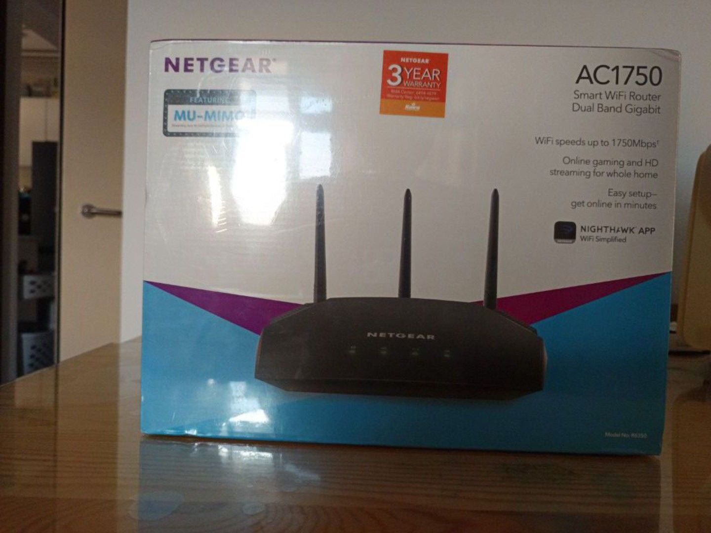 NETGEAR AC1750 Smart WiFi Router