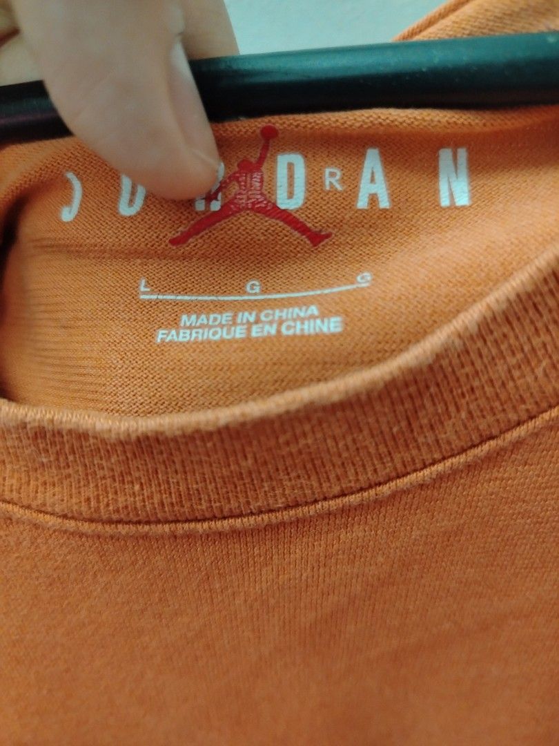 Nike Jordan 23 Engineered T-shirt - Orange (Category: Tshirts & Polo Shirts ) located in Manila. Submitted by ad0829_dog (Listing ID 1429781726, Image 2). Description: 21width X 28 length.