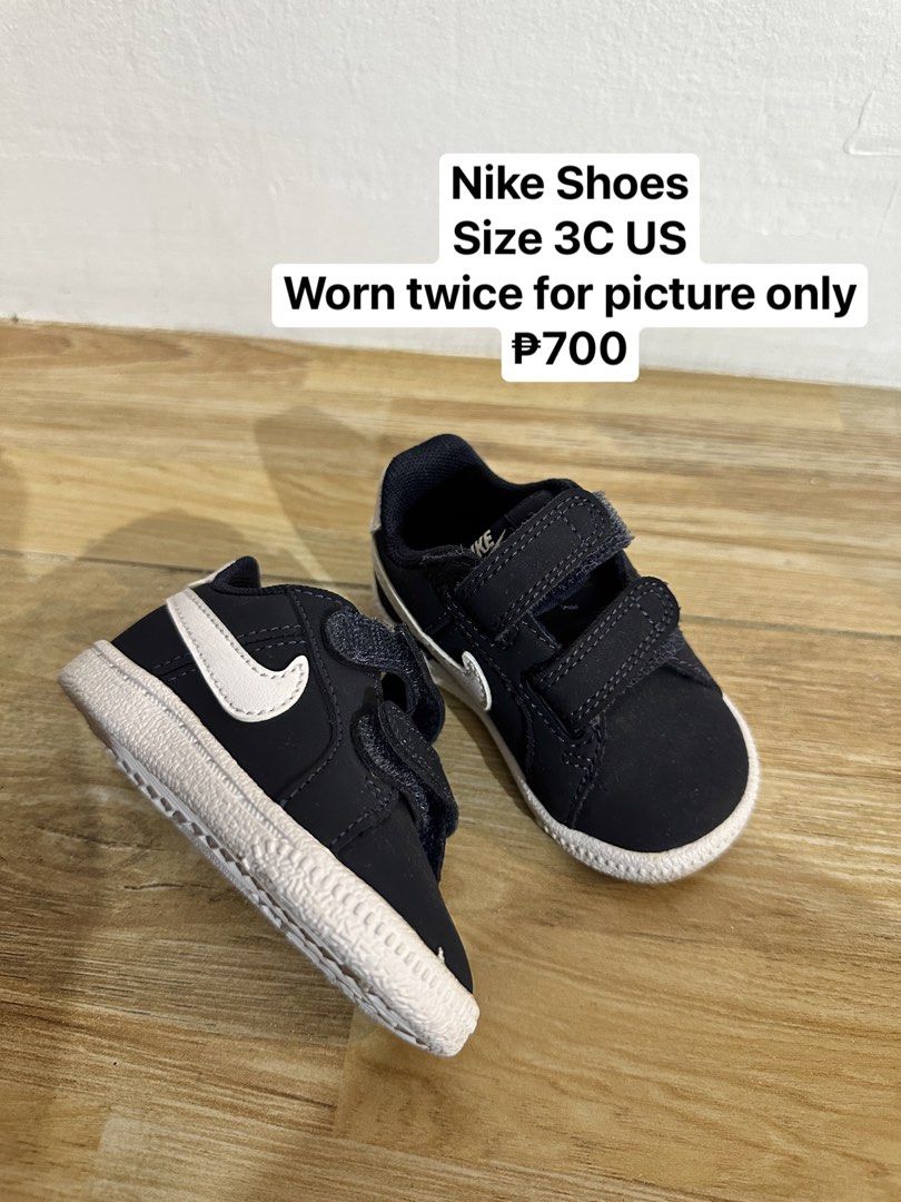 Nike Shoes Size 3C US (Category: Babies & Kids Fashion) located in Pasig City. Submitted by apcal (Listing ID 1429702937, Image 1). Description: .