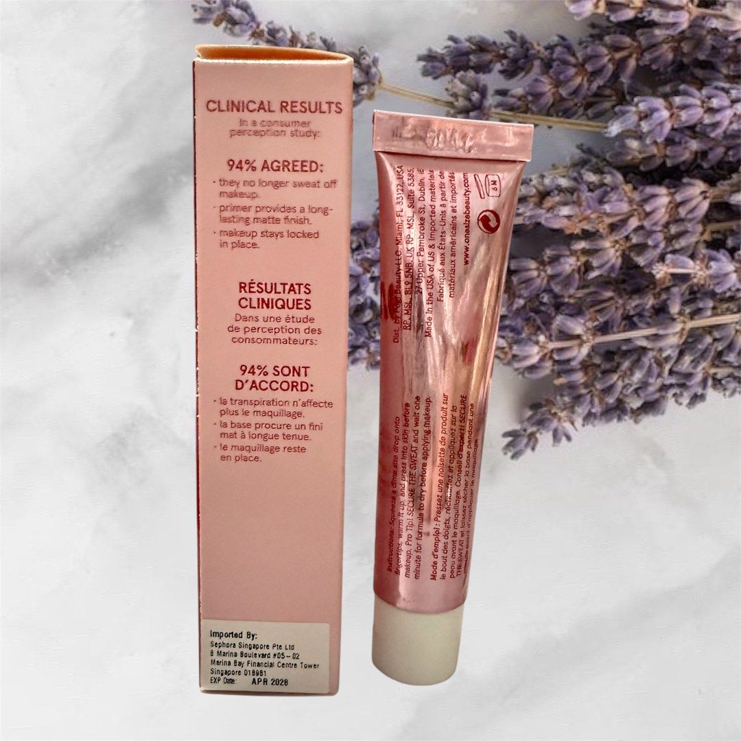 One Size Secure the Sweat Primer travel size (10ml) (Category: Makeup) located in Quezon City. Submitted by porhamie (Listing ID 1429761023, Image 2). Description: .