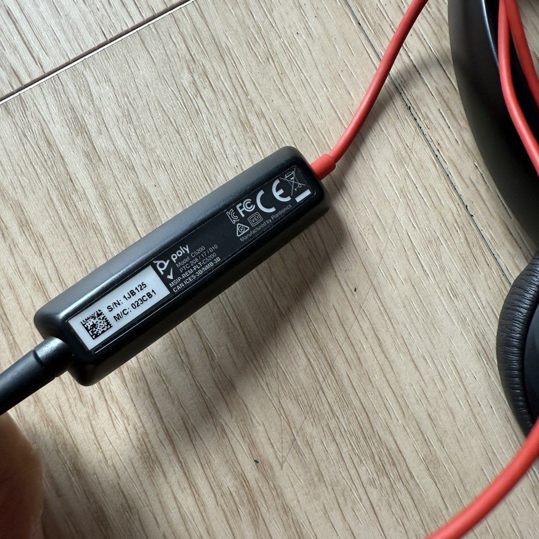 Poly Blackwire C3225 Headset - Like New417781574408622083
