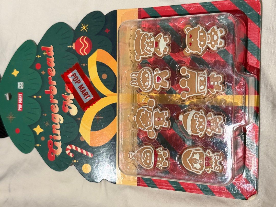 Pop Mart Merry Christmas Gingerbread Series (Category: Designer & Blind Box Toys) located in Taguig. Submitted by prvyr (Listing ID 1429799735, Image 1). Description: .