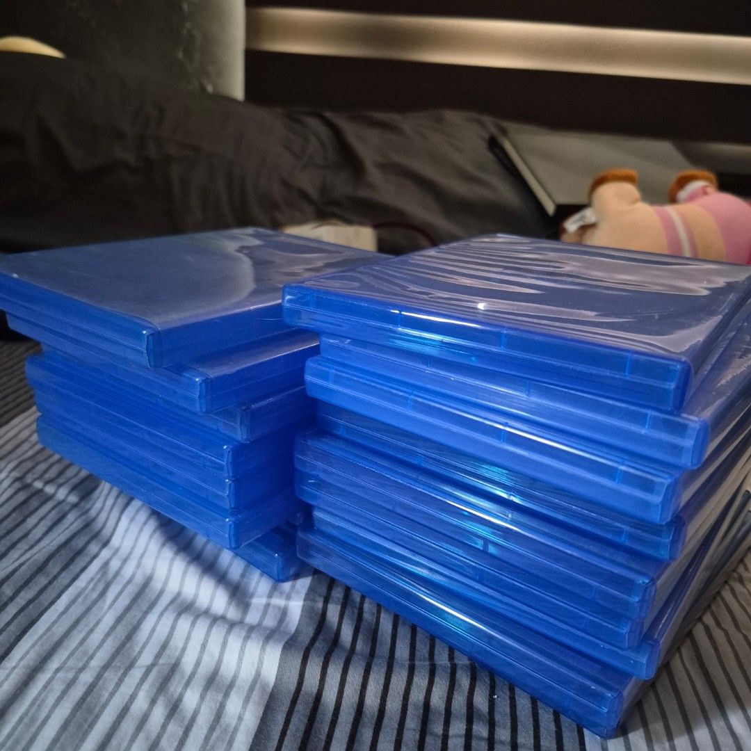 PS4 PS5 Bluray Game Replacement Case (Category: Cases & Covers) located in Marikina City. Submitted by earnestaustria (Listing ID 1429730578, Image 3). Description: empty replacement cases for games no inserts 17 pieces total, less than 50 pesos each value shipping c/o buyer.