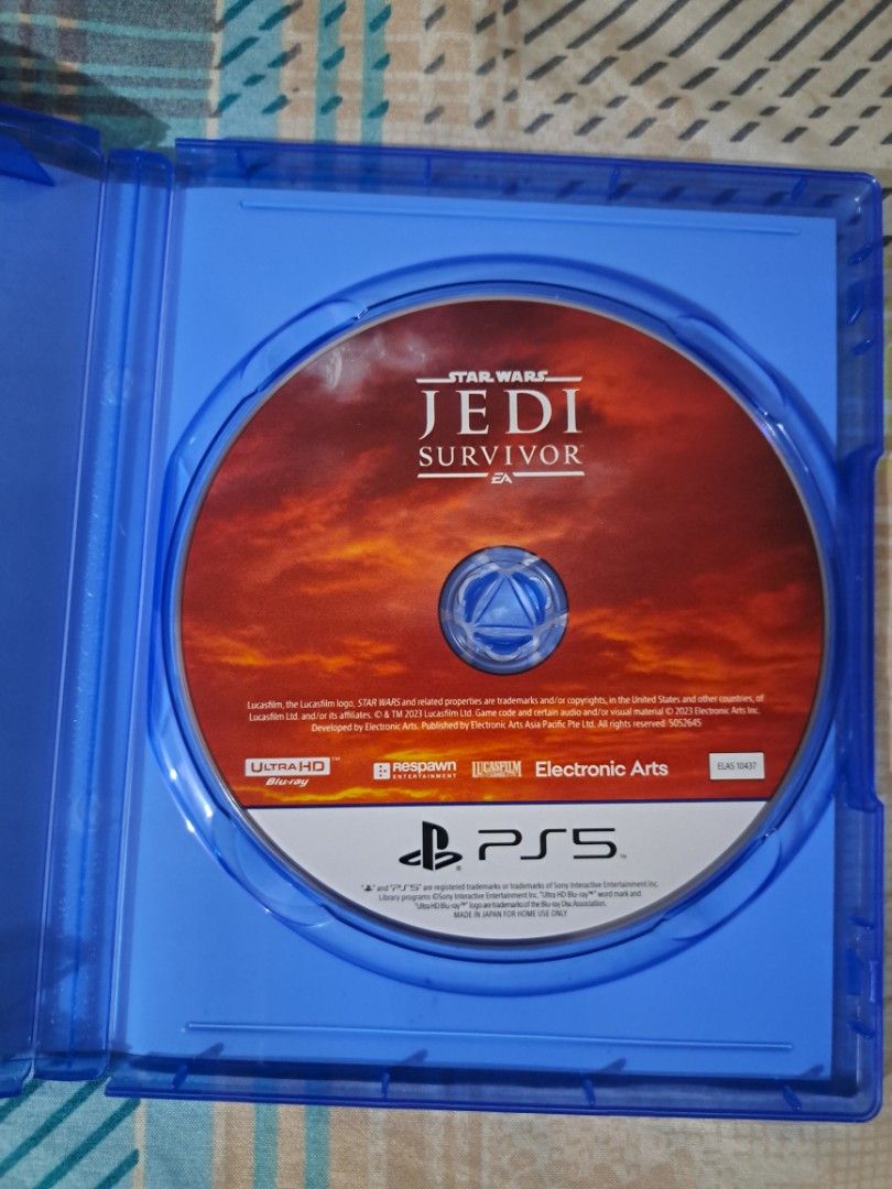 PS5 Game-Star Wars JEDI Survivor, Video Gaming, Video Games ...