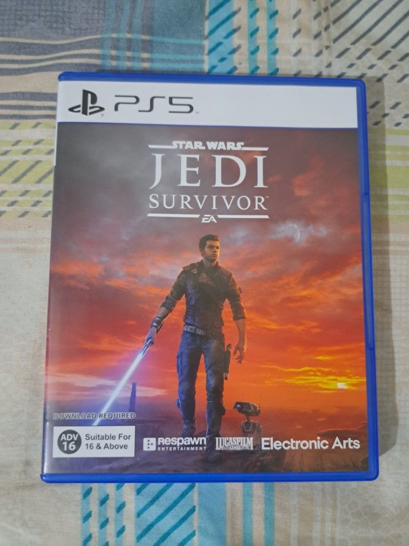 PS5 Game-Star Wars JEDI Survivor, Video Gaming, Video Games ...