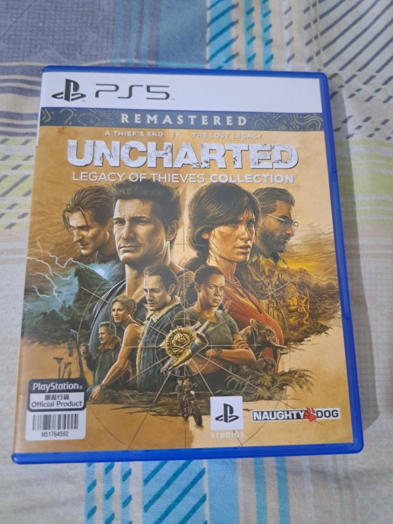 PS5 Game-Uncharted Legacy Of Thieves, Video Gaming, Video Games ...