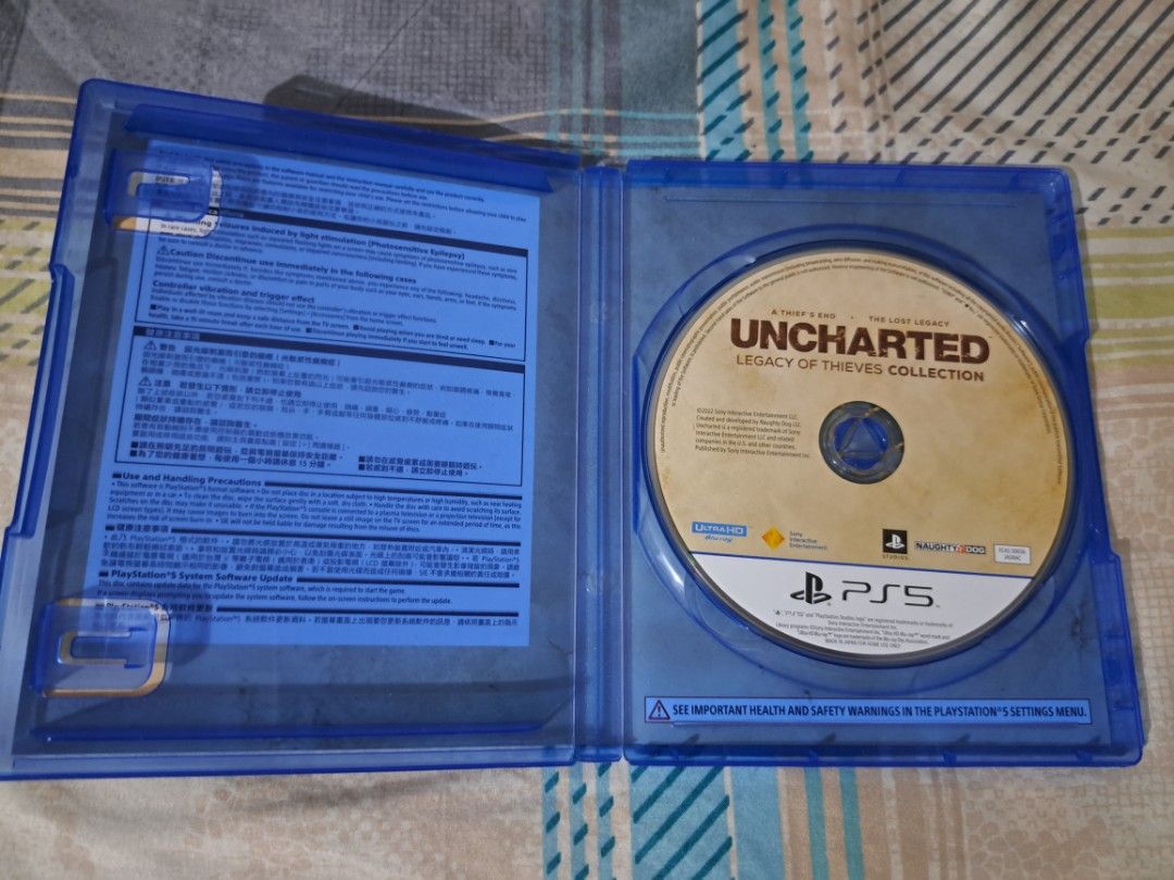 PS5 Game-Uncharted Legacy Of Thieves, Video Gaming, Video Games ...