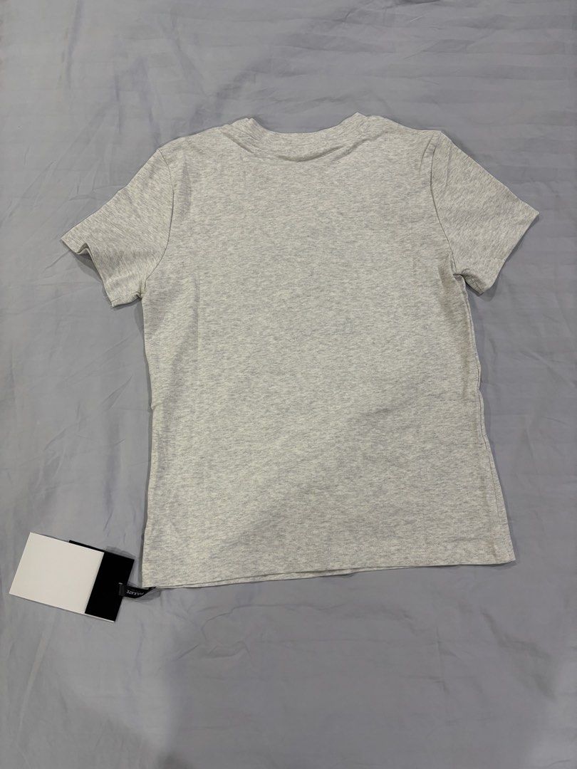 PULKATE Maison De Role T-shirt - Gray (Category: Shirts) located in Manila. Submitted by secondcycle.ph (Listing ID 1429731667, Image 2). Description: PULKATE Maison de Rolo T-shirt PHP 580 (strictly LP) Brand: PULKATE Condition: Brand new with tags Size: Free size Color: Gray Desc: From Thailand RFS: Selling for my mom Delivery fee shouldered by buyer.