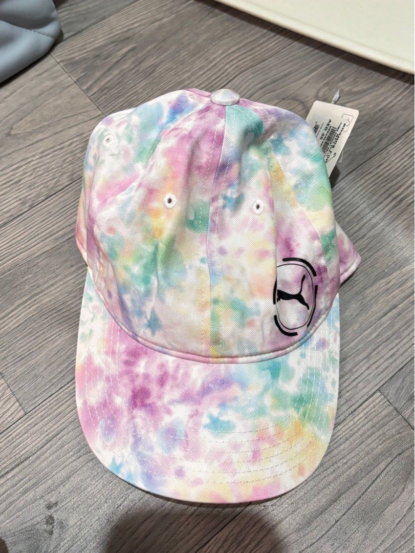 Puma Cap - Evercat Kaleidoscope Adjustable Cap in Marble (Category: Caps & Hats) located in Manila. Submitted by declutterwithroycie (Listing ID 1429788235, Image 1). Description: ORIG PUMA Adjustable Cap! (Evercat Kaleidoscope in Marble) closure type: buckle strap dimensions: 17.8 x 15.2 x 7.6 cm (based sa website) material: 80% polyester, 20% cotton loc: manila ships thru lala or j&t .