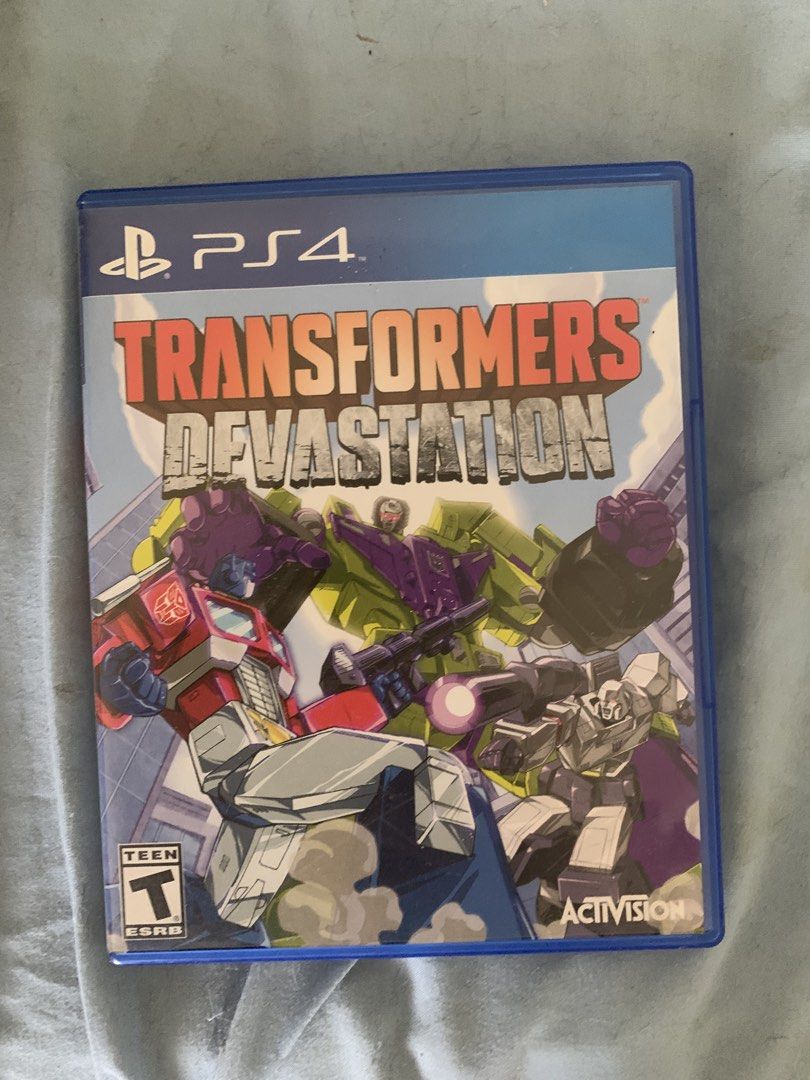 Rare ps4 game (Category: PlayStation) located in Quezon City. Submitted by robgaw (Listing ID 1429688762, Image 1). Description: Transformers devastation-P5000 Location: Acropolis Subdivision, Paco Manila GCash, lalamove or LBC Price can be negotiable.
