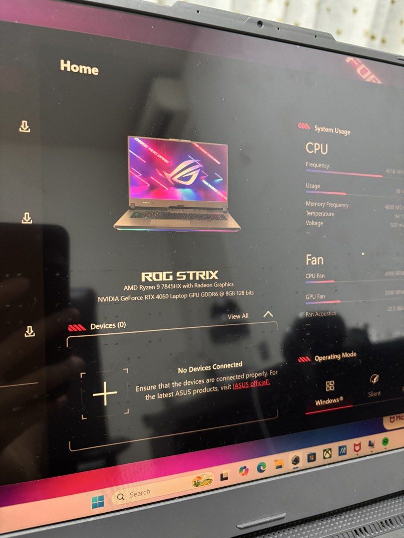 ROG STRIX G17 Ryzen 9 Rtx 4060420581649941145603