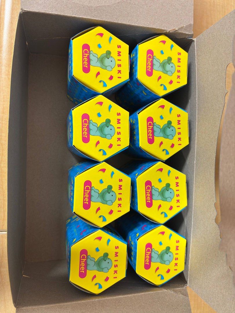 Bundle Smiski Cheer Series Blind Box - New (Category: Designer & Blind Box Toys) located in Singapore. Submitted by calmstone.ff54fd (Listing ID 1429779707, Image 5). Description: Bundle of 8 - $80 Bundle of 4 -$48 .